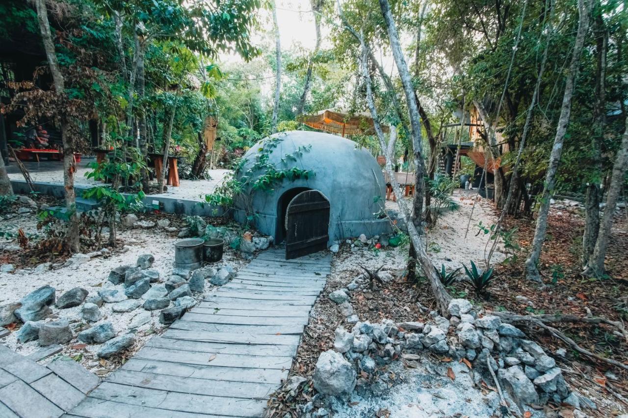 Casa Del Arbol At Villa Duendes アクマル エクステリア 写真